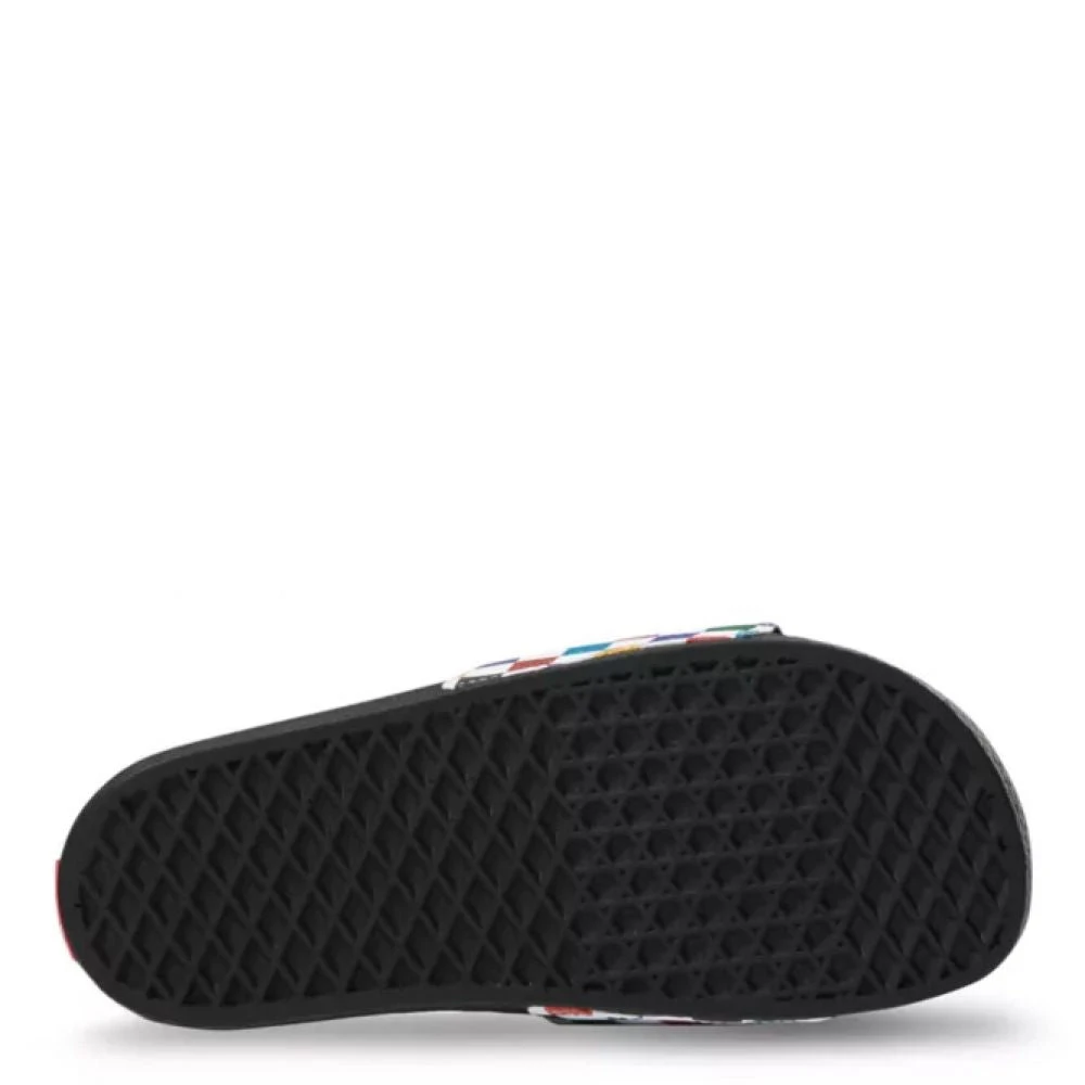 Vans Women's Glitter Slide-On In Checkerboard-Multi 4 Vans Women's Glitter Slide-On In Checkerboard-Multi - Image 4