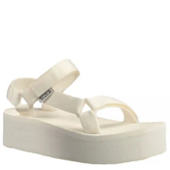 Teva Women's Universal Flatform In Bright White 6 Teva Women's Universal Flatform In Bright White -Birkenstock Store 0 1 010 2 2 1100x