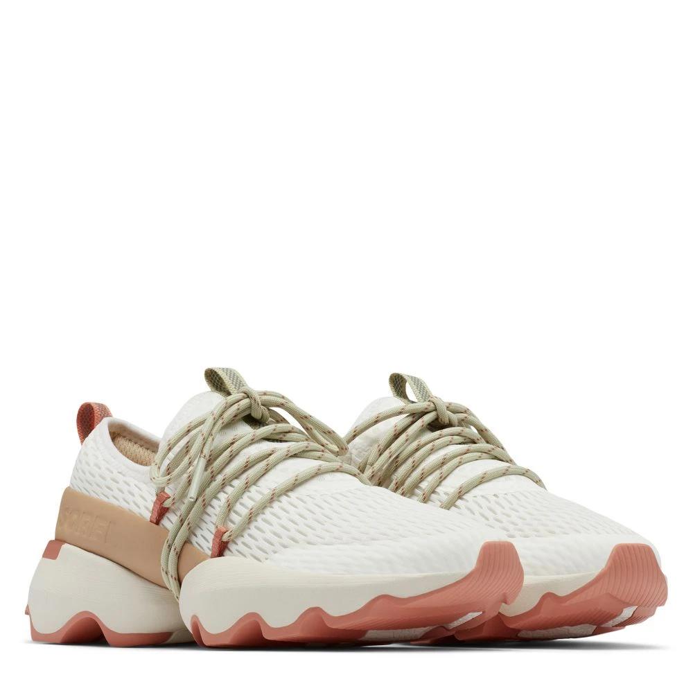 Sorel Women's Kinetic Impact Lace In Sea Salt/Stone Green 2 Sorel Women's Kinetic Impact Lace In Sea Salt/Stone Green - Image 2