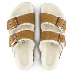 Birkenstock Arizona Shearling In Mink -Birkenstock Store 1 0 1001128 3 1100x