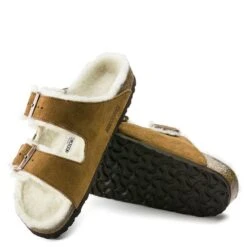 Birkenstock Arizona Shearling In Mink -Birkenstock Store 1 0 1001128 4 1100x