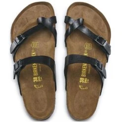 Birkenstock Mayari Birko-Flor Graceful In Licorice -Birkenstock Store 1 0 1063 birkenstock womens mayari graceful black licorice 171391 04 1100x