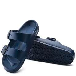 Birkenstock Women's Arizona EVA Navy (Narrow Width) -Birkenstock Store 1 2 129433 4 1100x