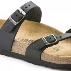Birkenstock Women's Mayari Oiled Leather In Black -Birkenstock Store 1 7 171481 detail 1 1100x