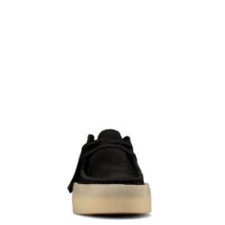 Clarks Women's Wallabee Cup In Black Nubuck -Birkenstock Store 26158156 1343 3 1100x