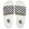 Vans Women's Slide-On In Checkerboard White/Black
