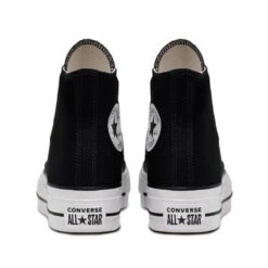Converse Women's Chuck Taylor All Star Canvas Platform Hi In Black/White/White 10 Converse Women's Chuck Taylor All Star Canvas Platform Hi In Black/White/White -Birkenstock Store 560845c f 08x1 2 1100x