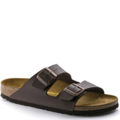 Birkenstock Arizona Birko-Flor In Dark Brown -Birkenstock Store 5 1 51703 1100x