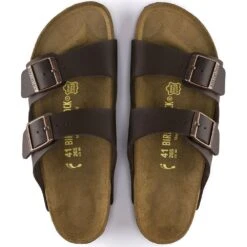 Birkenstock Arizona Birko-Flor In Dark Brown -Birkenstock Store 5 1 51703 top 1100x