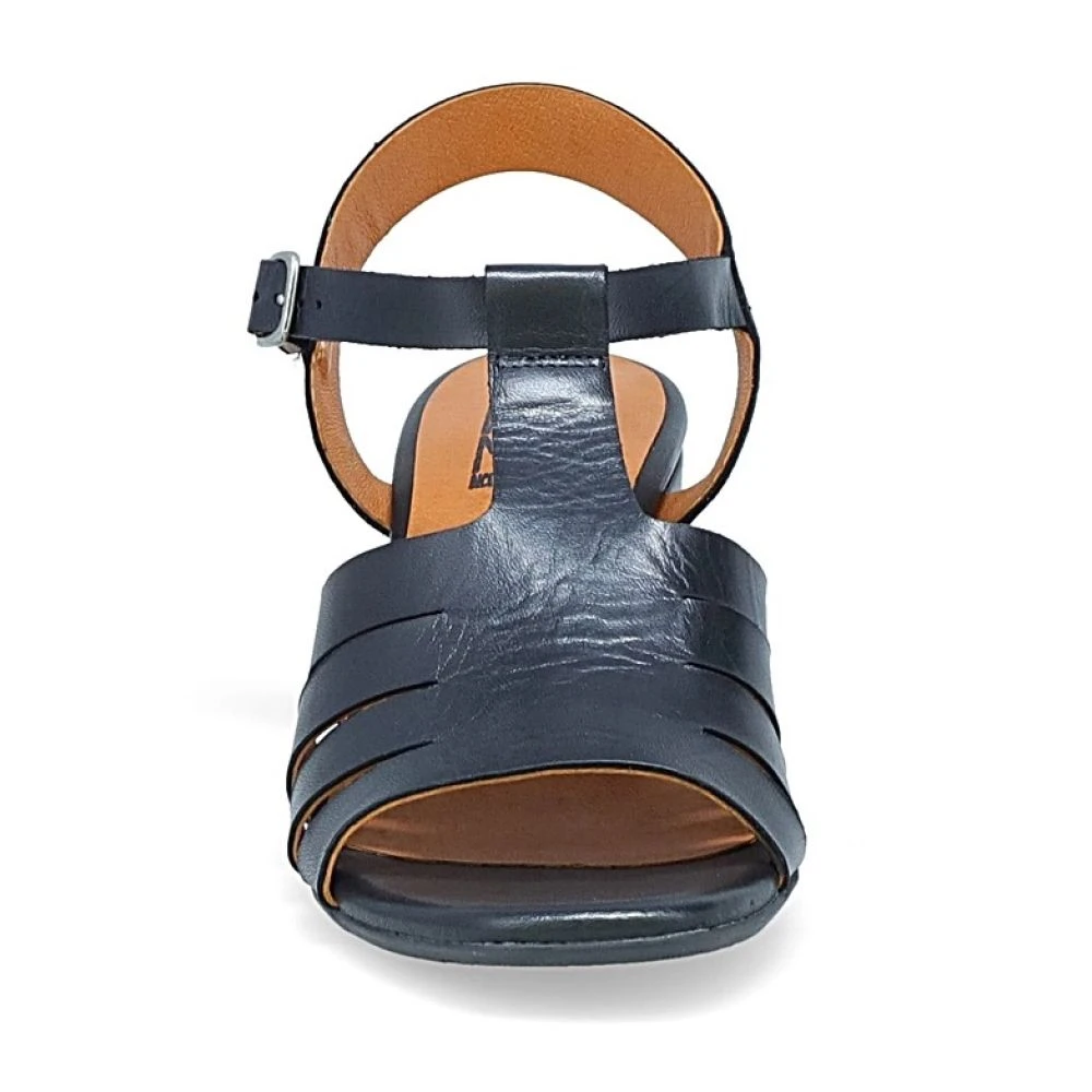 Miz Mooz Women's Boardwalk Heeled Sandal In Black 3 Miz Mooz Women's Boardwalk Heeled Sandal In Black - Image 3