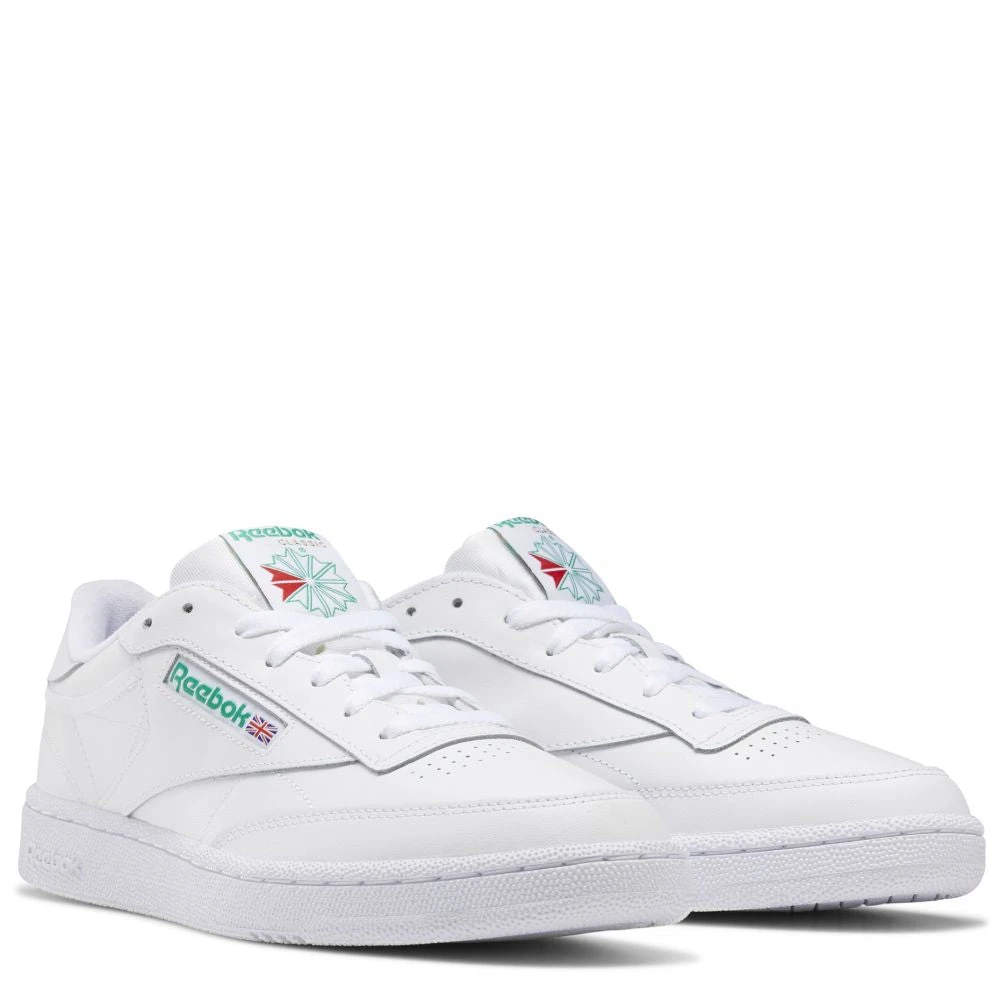 Reebok Women's Club C 85 In White/Green 2 Reebok Women's Club C 85 In White/Green - Image 2