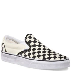 Vans Checkerboard Slip-On In Black/Off White -Birkenstock Store b b 2 1100x