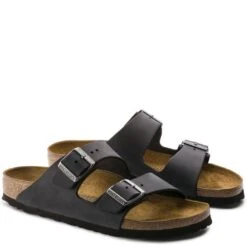 Birkenstock Arizona Oiled Leather In Black 6 Birkenstock Arizona Oiled Leather In Black -Birkenstock Store b i birkenstock arizona oiled leather black 552113 3 1100x