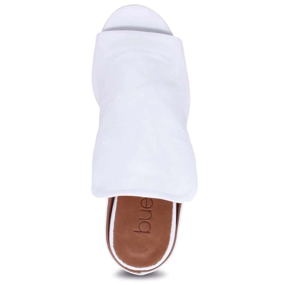 Bueno Women's Cara Heeled Sandal In White 3 Bueno Women's Cara Heeled Sandal In White - Image 3