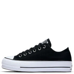 Converse Women's Chuck Taylor All Star Lift Low Top In Black 8 Converse Women's Chuck Taylor All Star Lift Low Top In Black -Birkenstock Store c o convers chuck taylor all star lift low top black 560250c 1 1100x