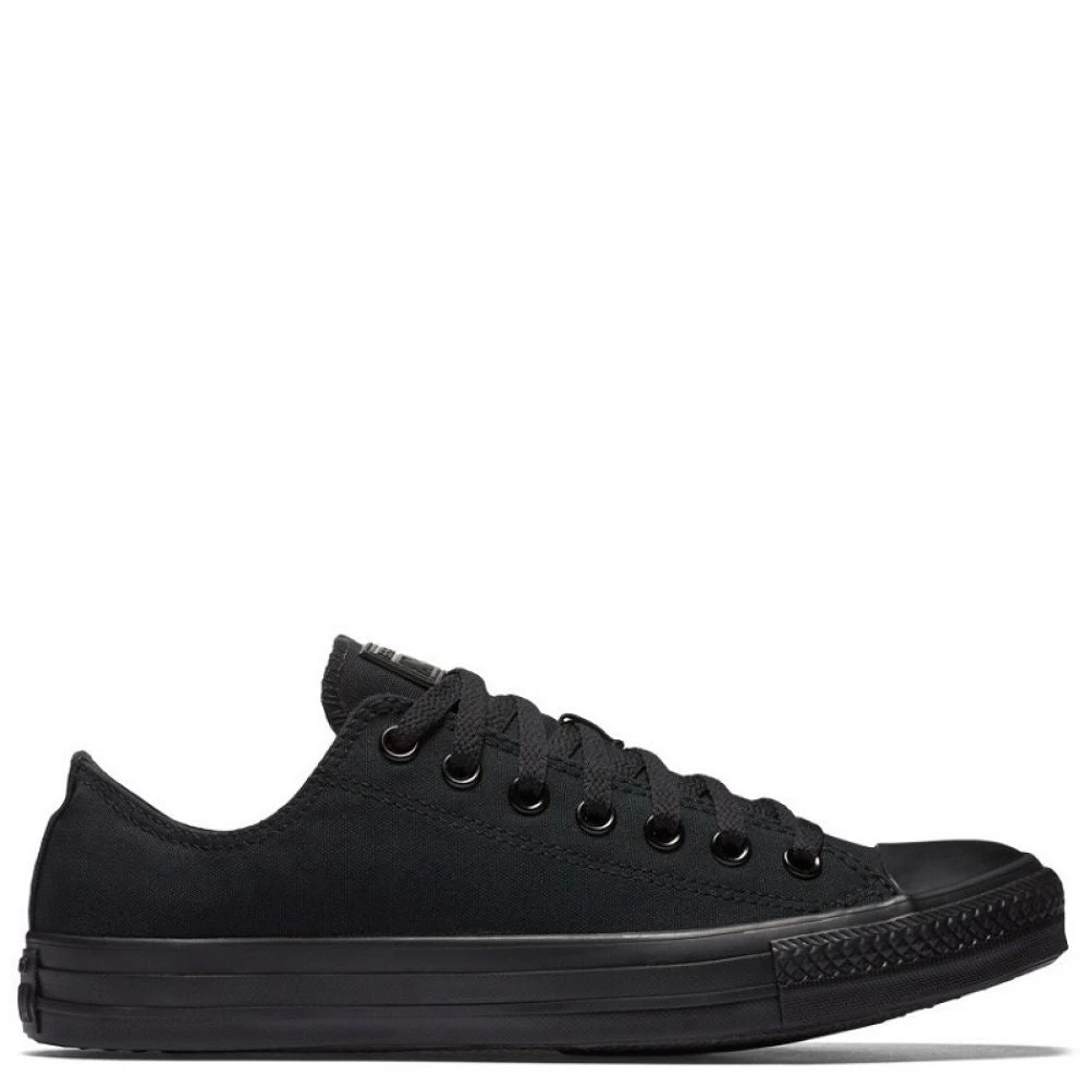 Converse Chuck Taylor All Star Mono Canvas Low Top In Black Monochrome 1 Converse Chuck Taylor All Star Mono Canvas Low Top In Black Monochrome