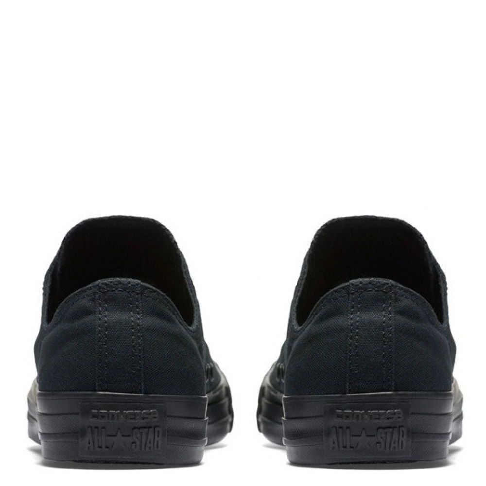 Converse Chuck Taylor All Star Mono Canvas Low Top In Black Monochrome 4 Converse Chuck Taylor All Star Mono Canvas Low Top In Black Monochrome - Image 4
