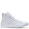 Converse Chuck Taylor All Star Mono Canvas High Top In White Monochrome
