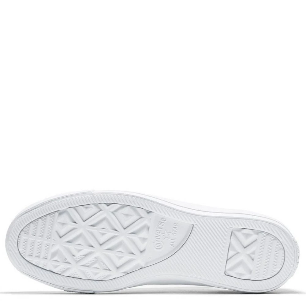 Converse Chuck Taylor All Star Mono Leather Low Top In White Monochrome 3 Converse Chuck Taylor All Star Mono Leather Low Top In White Monochrome - Image 3