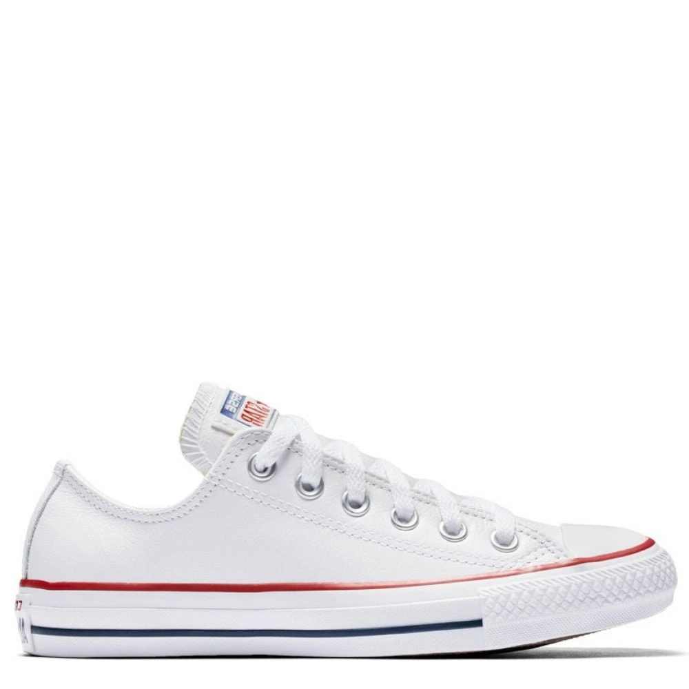 Converse Chuck Taylor All Star Leather Low Top In White 1 Converse Chuck Taylor All Star Leather Low Top In White