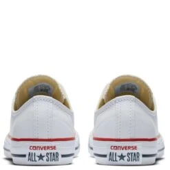 Converse Chuck Taylor All Star Leather Low Top In White 7 Converse Chuck Taylor All Star Leather Low Top In White -Birkenstock Store c o converse taylor all star leather low top black 132173c 5 1100x