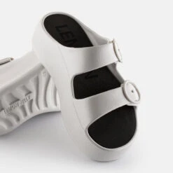 Lemon Jelly Women's Gaia Platform Slides In White -Birkenstock Store gaia 04 5 1800x1800 066842f0 a09d 4492 a28e 8909809e7ce2 1100x