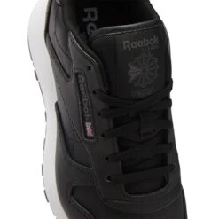 Reebok Women's Classic SP Vegan In Core Black/Pure Grey 7 8 Reebok Women's Classic SP Vegan In Core Black/Pure Grey 7 -Birkenstock Store gx8692 8 footwear photography detail view 2 white 1100x