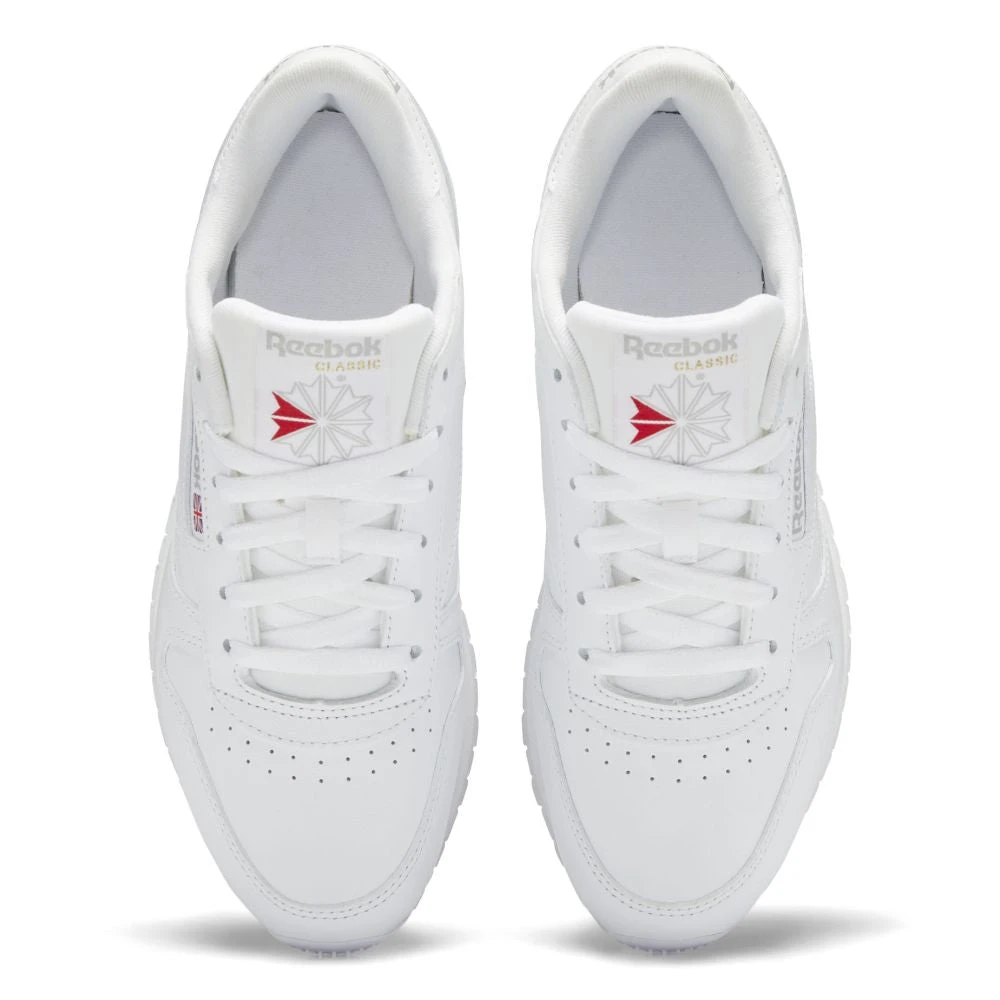 Reebok Women's Classic Leather In Cloud White/Cloud White/Pure Grey 3 3 Reebok Women's Classic Leather In Cloud White/Cloud White/Pure Grey 3 - Image 3