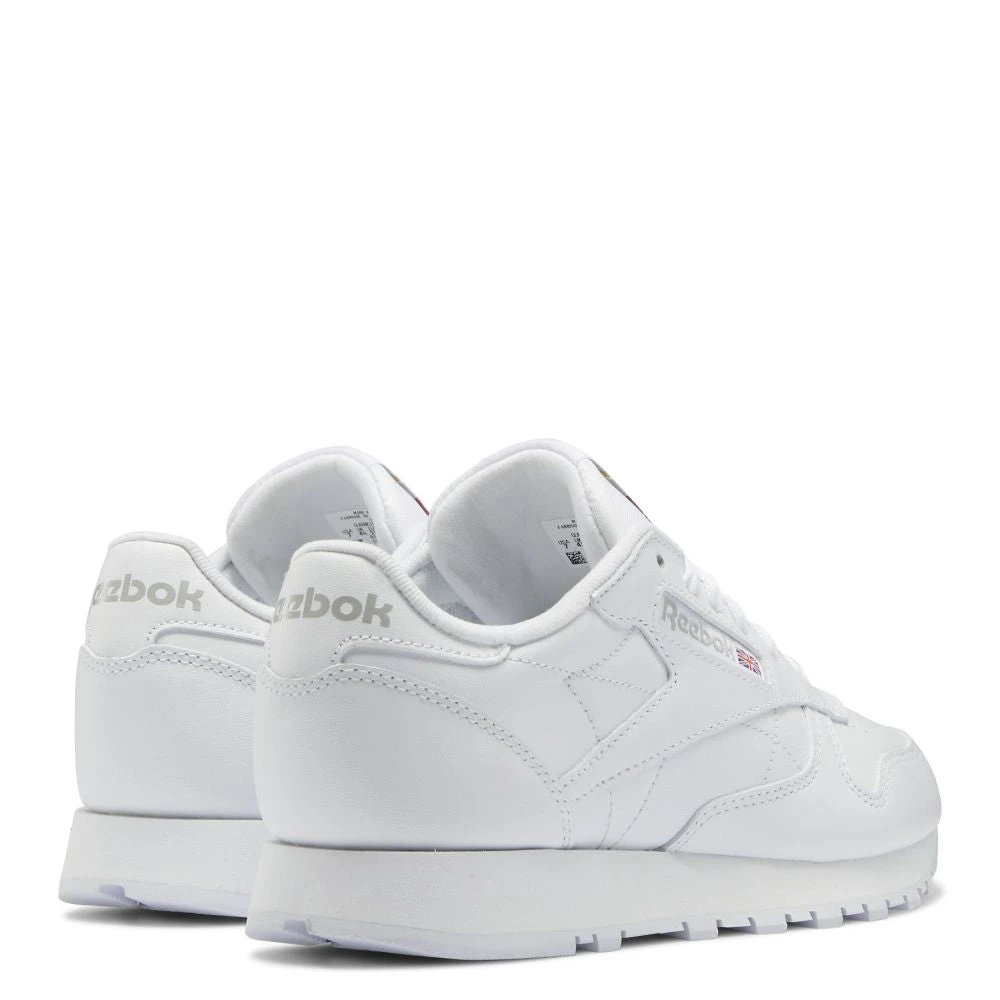 Reebok Women's Classic Leather In Cloud White/Cloud White/Pure Grey 3 4 Reebok Women's Classic Leather In Cloud White/Cloud White/Pure Grey 3 - Image 4