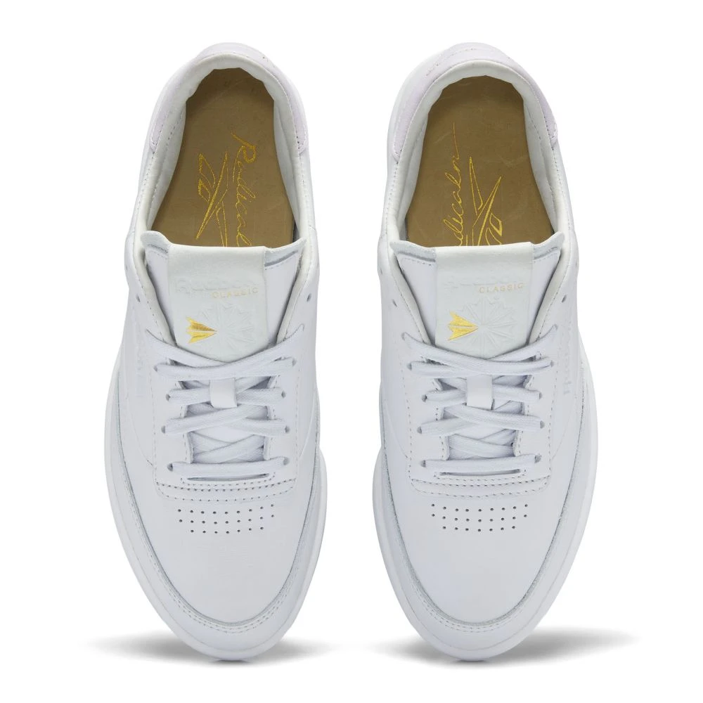 Reebok Women's Club C Clean In Cold Grey/Ftwr White/Quartz Glow 3 Reebok Women's Club C Clean In Cold Grey/Ftwr White/Quartz Glow - Image 3