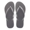 Havaianas Women's Slim Flip Flop In Steel Grey