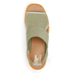 Sorel Women's Joanie III Slingback Wedge Sandal In Safari/Gum 16 -Birkenstock Store so 1988471348 2127 4 1100x