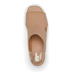 Sorel Women's Joanie III Slingback Wedge Sandal In Honest Beige/White -Birkenstock Store so 1999431246 2128 4 1100x