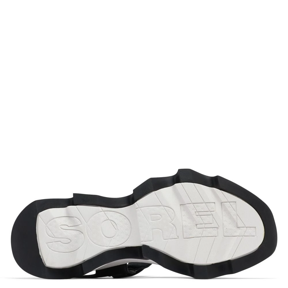 Sorel Women's Kinetic Y-Strap High Sandal In Black/White 5 Sorel Women's Kinetic Y-Strap High Sandal In Black/White - Image 5