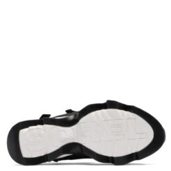 Sorel Women's Kinetic Impact II Sling Low Sandal In Black/Sea Salt -Birkenstock Store so 2039991010 2133 5 1100x