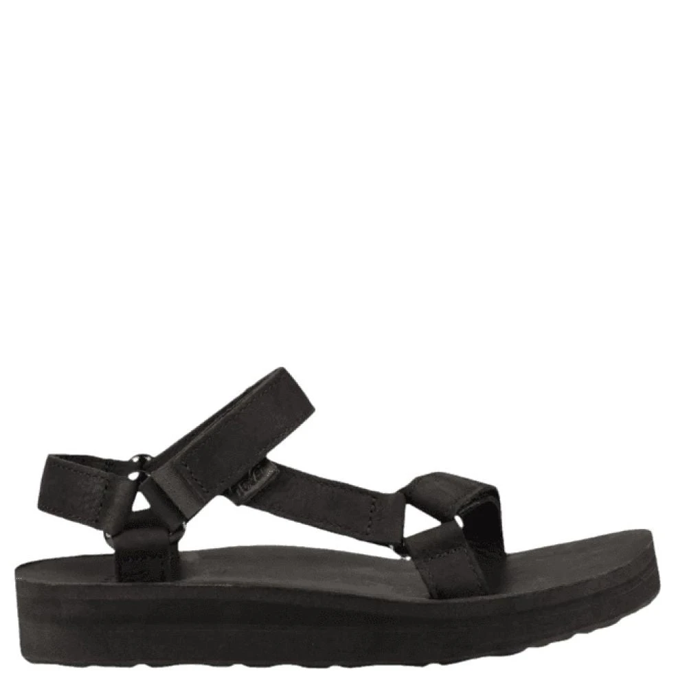Teva Women's Midform Universal Leather In Black 1 Teva Women's Midform Universal Leather In Black