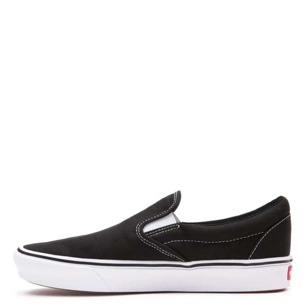Vans ComfyCush Slip-On In Black/True White 3 Vans ComfyCush Slip-On In Black/True White - Image 3