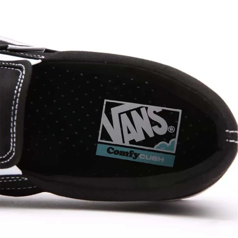 Vans ComfyCush Slip-On In Black/True White 5 Vans ComfyCush Slip-On In Black/True White - Image 5
